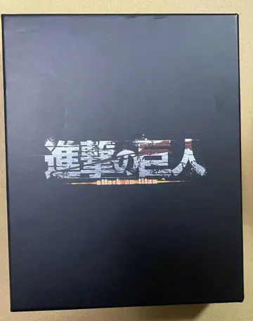 미사용 새상품 진격의 거인 만년 메탈 달력 초기 굿즈