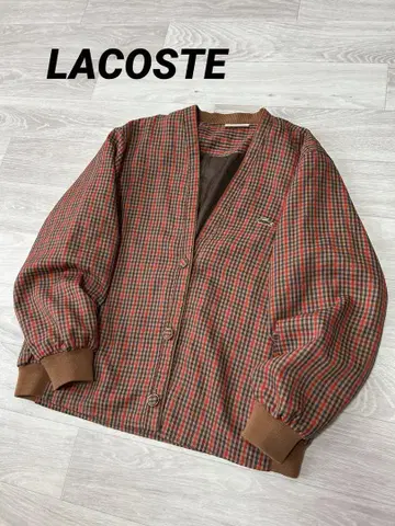 LACOSTE 노카라 자켓