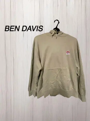BEN DAVIS 베이지 후드티