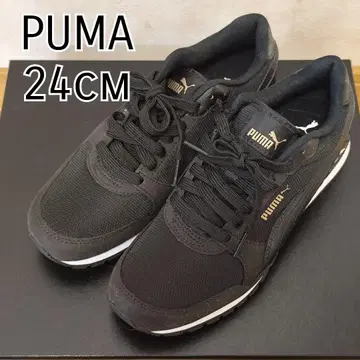 푸마 소프트폼 메쉬 스니커즈 24cm 블랙