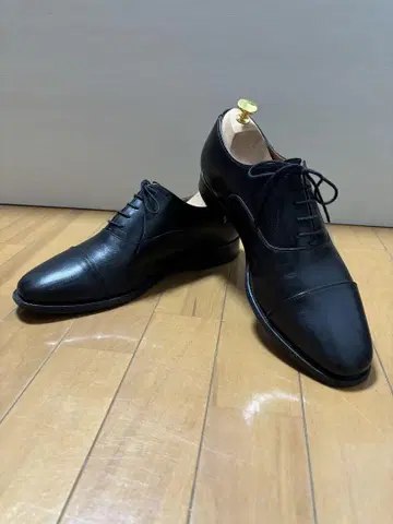 스카치 그레인 가죽 신발 스트레이트 팁 드레스 신발 26 1/2 EEE