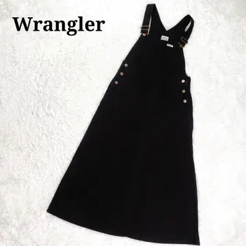 Wrangler 랭글러 살로펫 스커트 점퍼 스커트 블랙