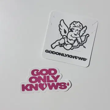 GOD ONLY KNOWS 스티커 이와타 타카노리
