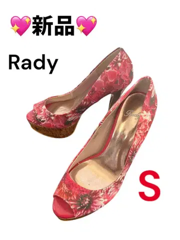 [새상품] 반값 이하!! Rady 리조트 플라워 웨지솔 펌프스 S