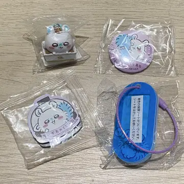 치이카와 모몽가 4종 세트 쿠라스시 아크릴 네임택