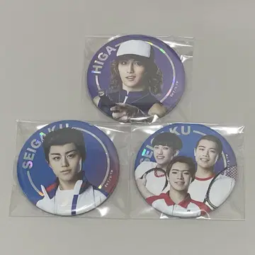 테니뮤 젠효 팝업 캔뱃지 카이 모모시로 트리오