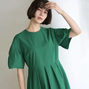 UNFILO 2025 SS 원피스 M 그린