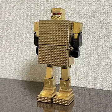 초합금 GB-37 황금 전사 골드 라이탄 1981년 당시 상품 피규어