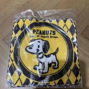 PEANUTS 스누피 거즈 손수건