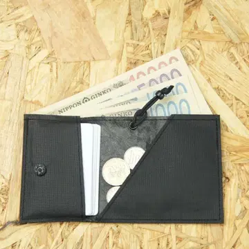 ECOPAK Wallet 블랙 3단 폴더형 지갑 UL 지갑
