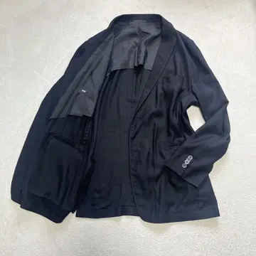HUGO BOSS 휴고보스 블랙 얇은 소재 테일러드 자켓 54