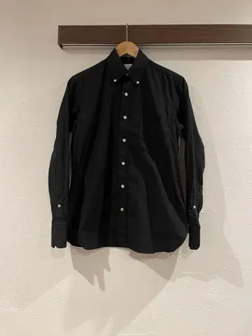 Gambert Custom Shirt 블랙 긴팔 셔츠