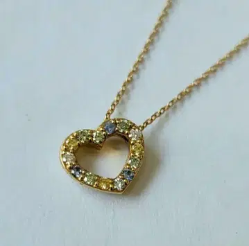 폰테베키오 목걸이 하트 에테르노? 보증서 포함