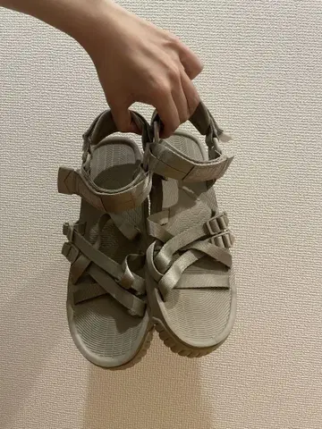 SHAKA 스포츠 샌들 핑크 베이지 23cm