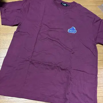 XLARGE 버건디 티셔츠 L