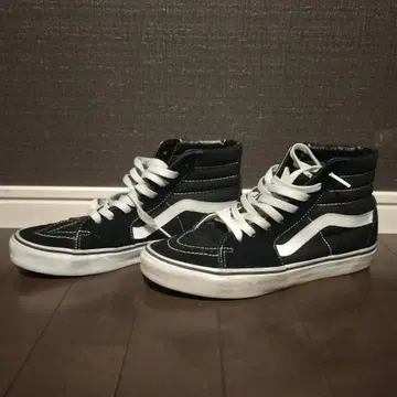 VANS 반스 SK8-HI 스니커즈 반스 스케이트 하이 블랙