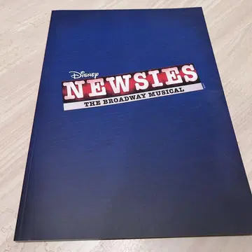 브로드웨이 뮤지컬 뉴지스 팜플렛