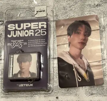 SUPER JUNIOR 25 smini 이특 미사용 새상품