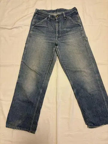 분위기 발군 Lee 60년대 70년대 데님 페인터 팬츠