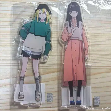 욜루클 밤의 해파리는 헤엄치지 못해 카논 타카나시 아크릴 스탠드 2점