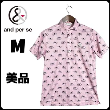 and per se 앤퍼시 흡습 속건성 피케 셔츠 골프웨어 남성용 M