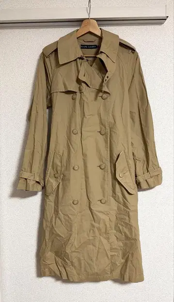 RALPH LAUREN 트렌치코트 아우터 겉옷 베이지 벨트 7
