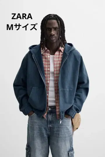 ZARA 자라 워시 가공 집업 후디 M 사이즈 완판템