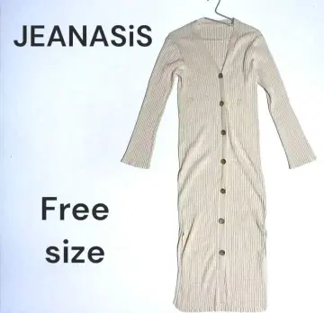 JEANASIS 리브 롱 원피스 프리 사이즈