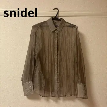 스나이델 시어 셔츠 snidel