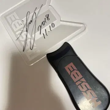 EBiSSH 응원봉 TETTA 사인 포함