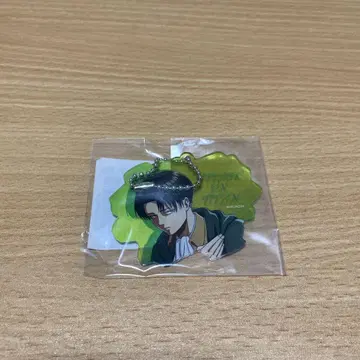 [미개봉품] 진격의 거인 복권 메이트 vol.3 리바이 D상 아크링 키링