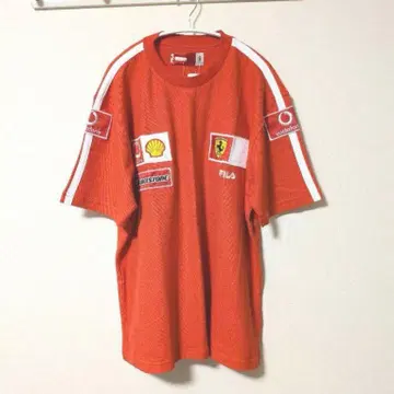 FILA 휠라 Ferrari F1 페라리 레이싱 티셔츠