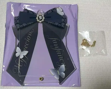후쿠야 fanfancy 가와구치 아크릴 프레임 리본 파피용 검정 블랙