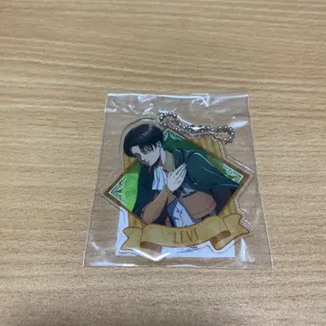 진격의 거인 리바이 아크릴 키링