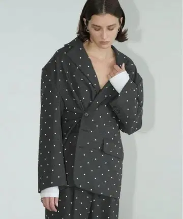 [ CLANE ] PEARL DOT JACKET