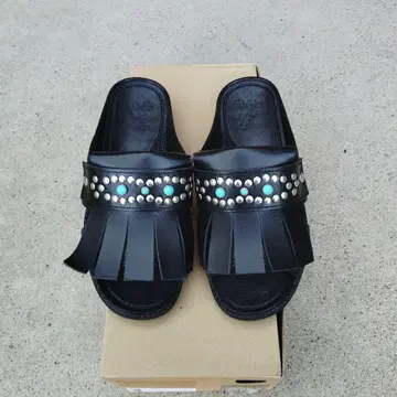 BENSAN-D TURQUOISE CHUNKY LOAFER M 사이즈