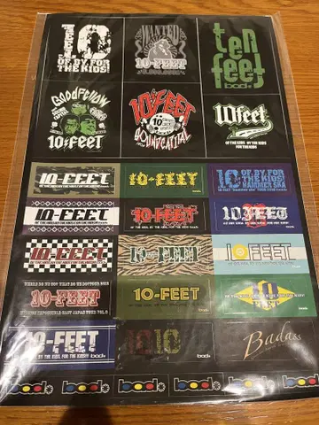 10-FEET 스티커