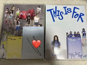 TWICE This Is For 미국 사인 포함 채영