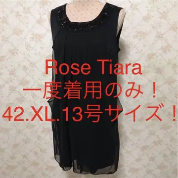 Rose Tiara/로즈 티아라 빅 사이즈! 슬리브리스 원피스 42