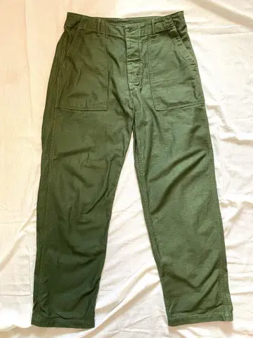 [컨디션 최상] orSlow US ARMY 퍼티그 팬츠 일본제 올리브