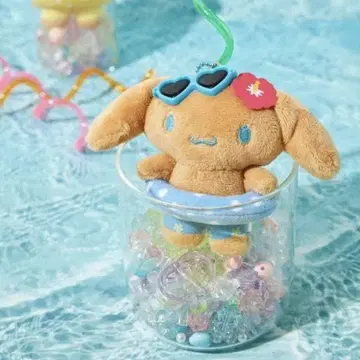 올리브영 산리오 콜라보 봉제 인형 키링 시나모롤