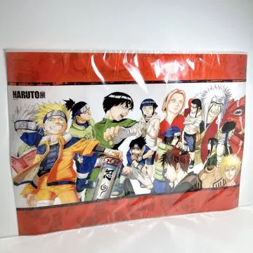 NARUTO 클리어 포스터 소년기 군상 원작 그림