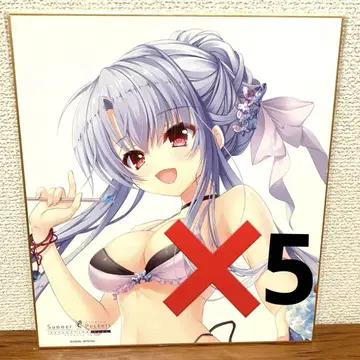 색지  쿠우몬 소 VA 여름 페스티벌 챌린지 2025 스피도 복권 5점