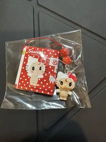 산리오 Q 피규어 스트랩 키티
