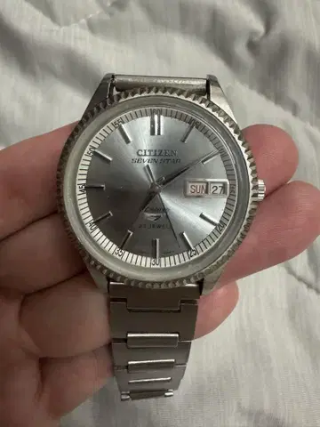 CITIZEN 오토매틱 손목시계 6112-3330 대특가!!