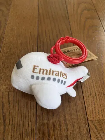 Emirates 에미레이트 항공 비행기 모양의 흔들흔들 완구