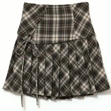 Andmary Jade highwaist mini skirt check