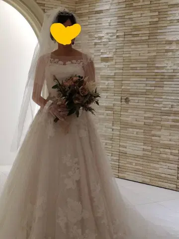 안테리베 슈리 아이보리 A 라인 웨딩 드레스 2 웨이