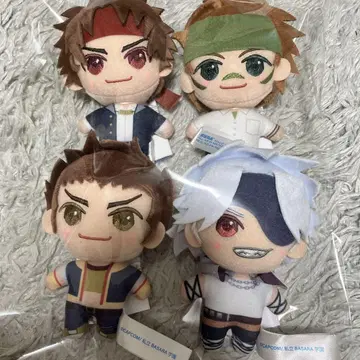 모리 한정 학원 BASARA 마스코트 4점