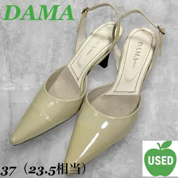 DAMA 베이지 백 뮬 37 23.5